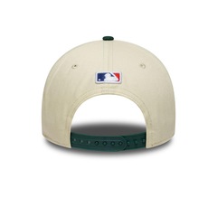 Boné Aba Curva New Era 9FORTY M-Crown Oakland Athletics Masculino - Foto 4