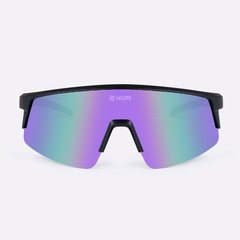 Óculos HUPI Sprint Preto e Roxo Lente Roxo Espelhado - Foto 6