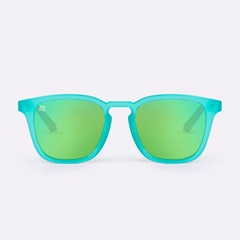 Óculos HUPI Rookie Cristal Verde Lente Verde Espelhado - Foto 2