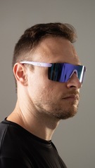 Óculos HUPI Nitro Roxo Lente Roxo Espelhado - Foto 8