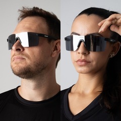 Óculos HUPI Nitro Lente Prata Espelhado - Foto 4