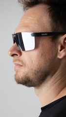 Óculos HUPI Nitro Lente Prata Espelhado - Foto 8