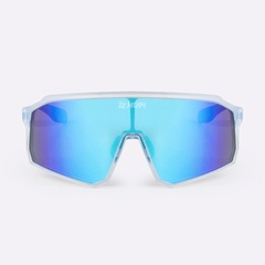 Óculos HUPI Edge Cristal Lente Azul Espelhado - Foto 3