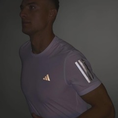 Camiseta Masculina Own The Run Climacool Colorblock adidas - Foto 4