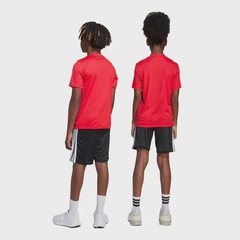 Conjunto Infantil Train Essentials Três Listras adidas - Foto 2