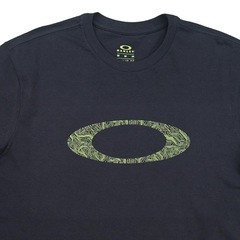 Camiseta Oakley Ellipse Motherboard SS Tee Blackout - Masculina - Foto 6