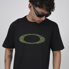 Camiseta Oakley Ellipse Motherboard SS Tee Blackout - Masculina - Foto 7