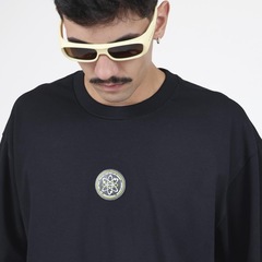 Camiseta Oakley Mad Lab Rubber Logo SS Tee Blackout - Masculina - Foto 7