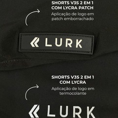 Bermuda Shorts Lurk V3S Patch - Masculina - Foto 5