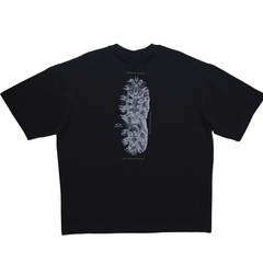 Camiseta Oakley Teeth Footprint SS Tee Blackout -  Masculina - Foto 7