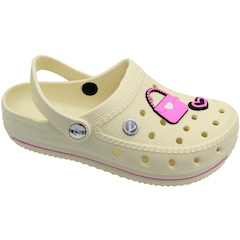 Clog Feminino Largo Yvate Boton - Foto 3