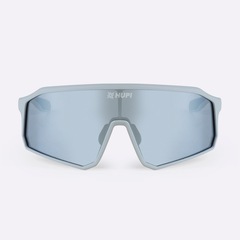 Óculos HUPI Edge Cinza Lente Prata Espelhado - Foto 3