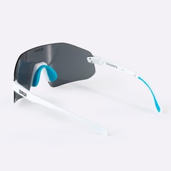 Óculos HUPI Champs Branco Lente Cristal Espelhado - Foto 3