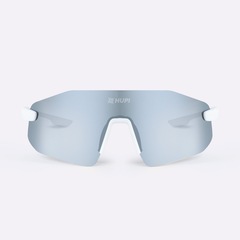 Óculos HUPI Champs Branco Lente Cristal Espelhado - Foto 5