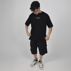 Camiseta Oakley Mad Science Logo SS Tee Blackout - Masculina - Foto 5