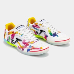 Chuteira de Futsal Adulto Joma Top Flex Graffiti - Foto 2