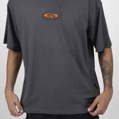 Camiseta Oakley Mad Science Logo SS Tee Dark Grey - Masculina - Foto 10