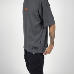 Camiseta Oakley Mad Science Logo SS Tee Dark Grey - Masculina - Foto 9