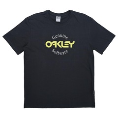 Camiseta Oakley B1B Software Logo SS Tee Blackout - Foto 1
