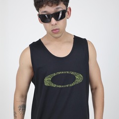 Camiseta Regata Masculina Oakley Ellipse Motherboard Tank Blackout - Foto 4