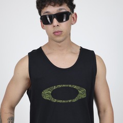 Camiseta Regata Masculina Oakley Ellipse Motherboard Tank Blackout - Foto 6