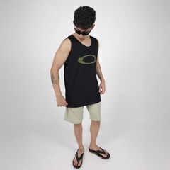 Camiseta Regata Masculina Oakley Ellipse Motherboard Tank Blackout - Foto 7