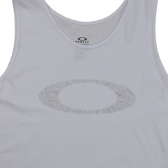 Camiseta Regata Masculina Oakley Ellipse Motherboard Tank White - Foto 2