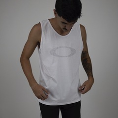 Camiseta Regata Masculina Oakley Ellipse Motherboard Tank White - Foto 6