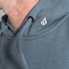 Moletom Volcom Canguru Stone Lunar WT26 - Masculino - Foto 3