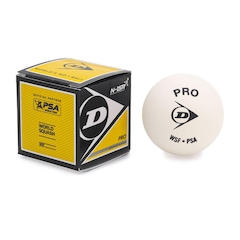 Bola de Squash Dunlop Pro - Unissex - Foto 1