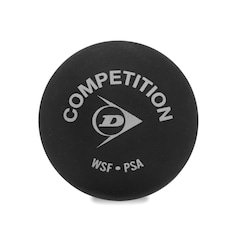 Bola de Squash Dunlop Competition Pack Com 03 Bolas - Unissex - Foto 1