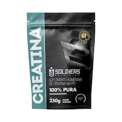 Creatina Monohidratada 250g 100% Pura Importada - Soldiers Nutrition - Foto 1