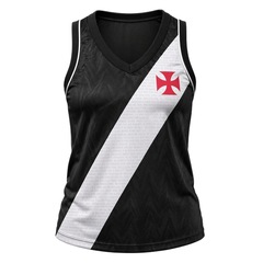 Camisa Regata Vasco Da Gama Fio Braziline - Feminino - Foto 1