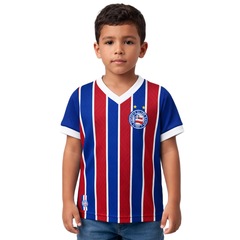 Camisa do Bahia Esquadrão Tricolor - Infantil - Foto 2