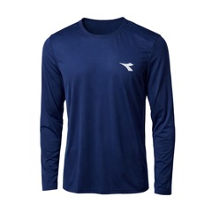 Camiseta Manga Longa  Diadora Esportiva Icon - Masculina - Foto 1