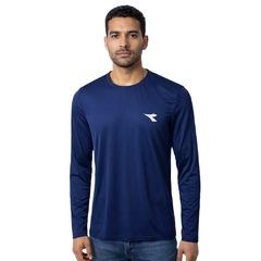 Camiseta Manga Longa  Diadora Esportiva Icon - Masculina - Foto 2
