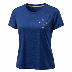 Camisa do Cruzeiro Impacto Gold Braziline - Feminina - Foto 1
