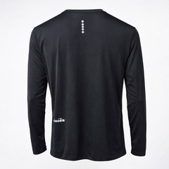 Camiseta Manga Longa Diadora Esportiva Icon  - Masculina - Foto 2