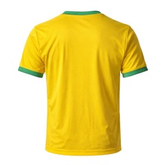 Camisa Brasil Diadora Plus Size Campione - Masculina - Foto 1