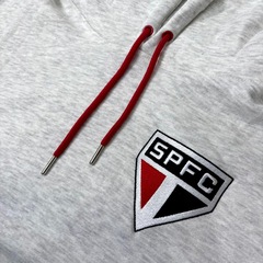 Blusão Moletom São Paulo Salto Com Capuz Braziline - Masculina - Foto 3