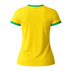 Camisa Brasil Diadora Plus Size Campione - Feminina - Foto 2