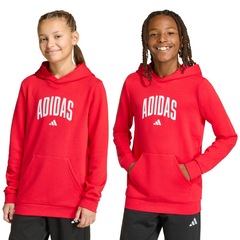 Blusão com Capuz adidas Estampada Codes Collegiate Infantil - Foto 1