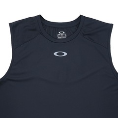 Camiseta Regata Masculina Oakley TRN Wave Tank Blackout - Foto 17