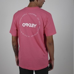 Camiseta Oakley B1B Classics SS Tee II Begonia - Masculina - Foto 8