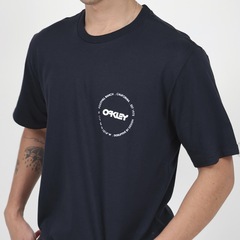 Camiseta Oakley B1B Classics SS Tee II Blackout - Masculina - Foto 8