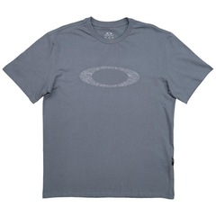 Camiseta Oakley Ellipse Motherboard SS Tee Dark Grey - Masculina - Foto 1