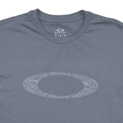 Camiseta Oakley Ellipse Motherboard SS Tee Dark Grey - Masculina - Foto 2