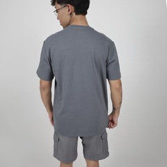 Camiseta Oakley Ellipse Motherboard SS Tee Dark Grey - Masculina - Foto 4