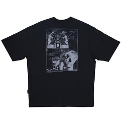 Camiseta Oakley Bunker Project SS Tee Blackout - Masculina - Foto 4