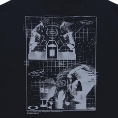 Camiseta Oakley Bunker Project SS Tee Blackout - Masculina - Foto 6